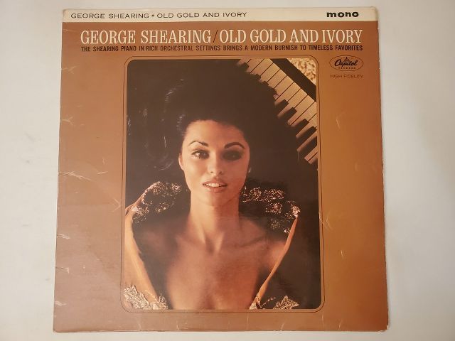 George Shearing Old Gold and Ivory vinyl record