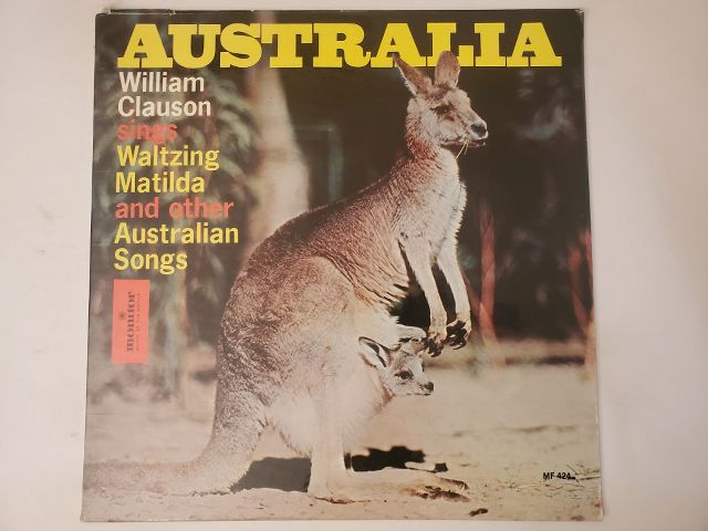 William Clauson Waltzing Matilda and Other Australian Songs vinyl record
