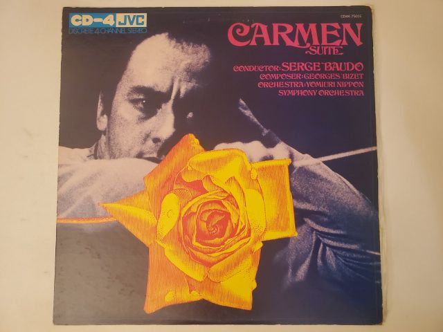 Serge Baudo Carmen Suite vinyl record