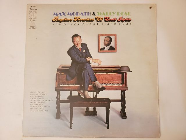 Max Morath & Wally Rose Ragtime Favorites of Scott Joplin and Other Great Piano Rags vinyl record