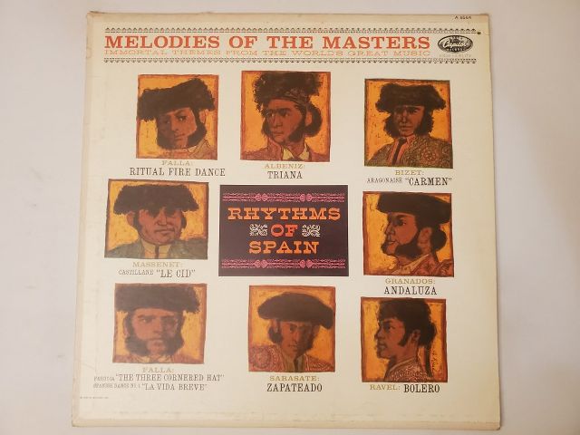 Various Artists Rhythms of Spain vinyl record