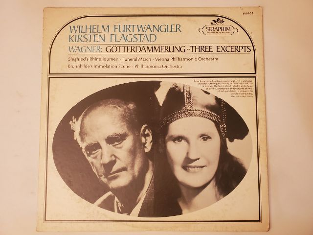 Wilhelm Furtw?ngler, Kirsten Flagstad Wagner: G?tterd?mmerung - Three Excerpts vinyl record