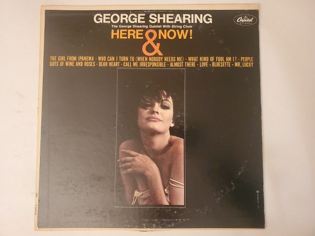 George Shearing Here & Now! vinyl record