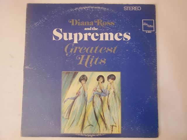 Diana Ross and the Supremes Greatest Hits vinyl record