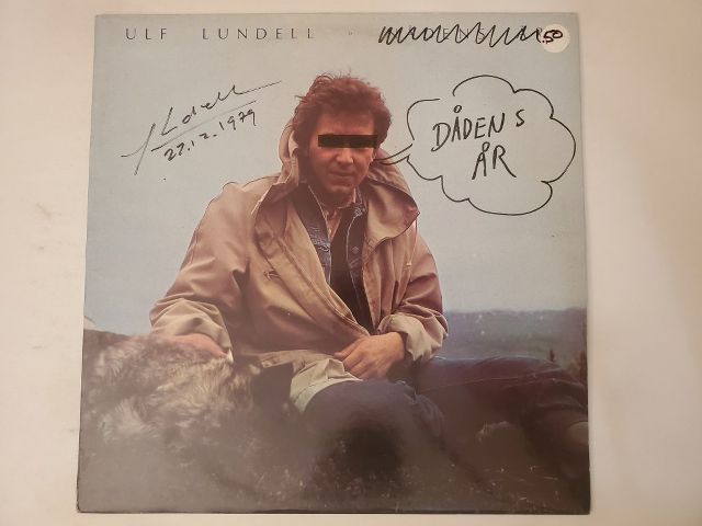 Ulf Lundell D?dens ?r vinyl record
