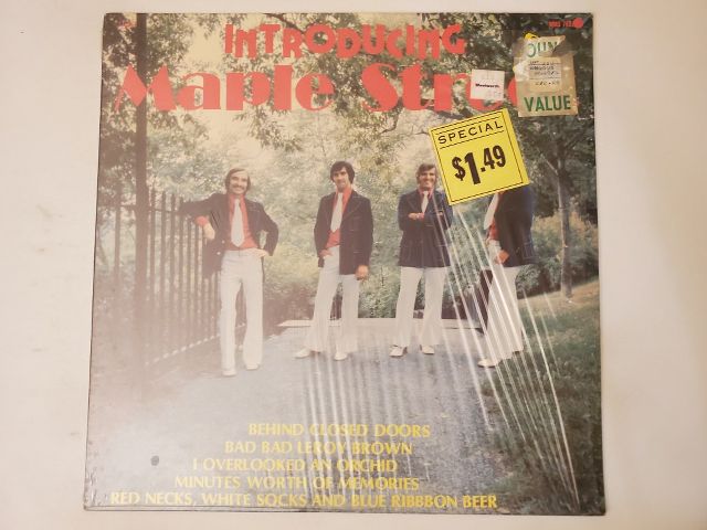 Maple Street Introducing Maple Street vinyl record