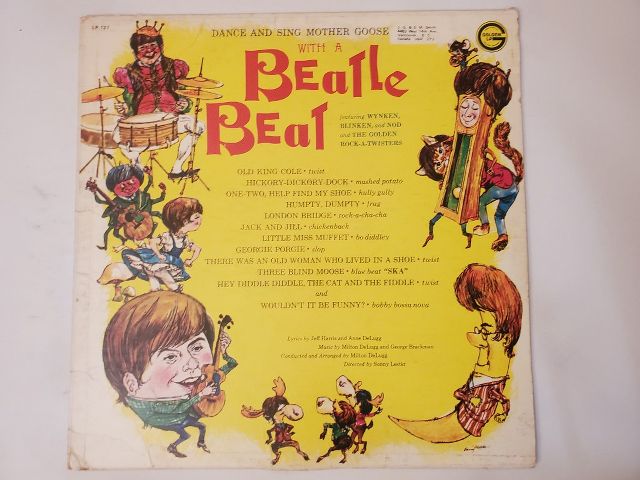 Wynken, Blynken, and Nod with The Golden Rock-A-Twisters Dance and Sing Mother Goose: With A Beatle Beat vinyl record