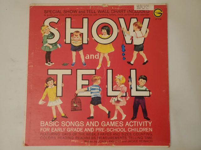 Unknown Show and Tell vinyl record
