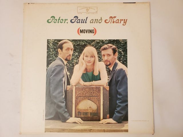 Peter, Paul and Mary Moving vinyl record
