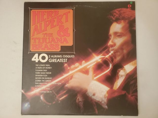 Herb Alpert & the Tijuana Brass 40 Greatest vinyl record