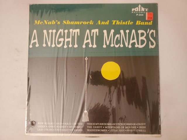 McNab's Shamrock and Thistle Band A Night at McNab's vinyl record