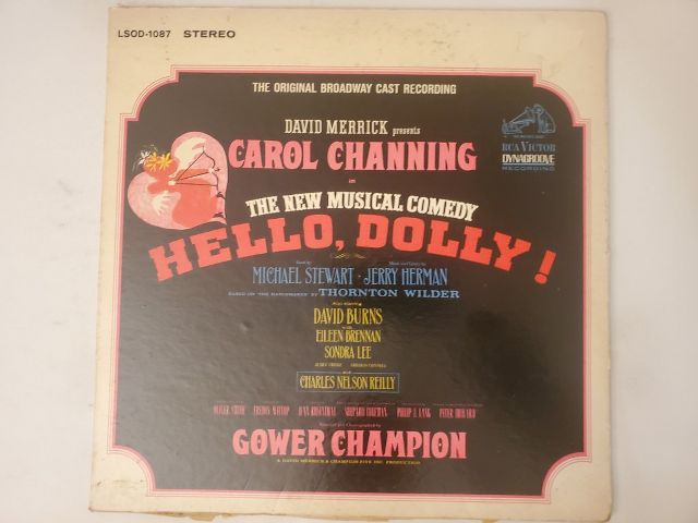 Original Broadway Cast Hello, Dolly! vinyl record