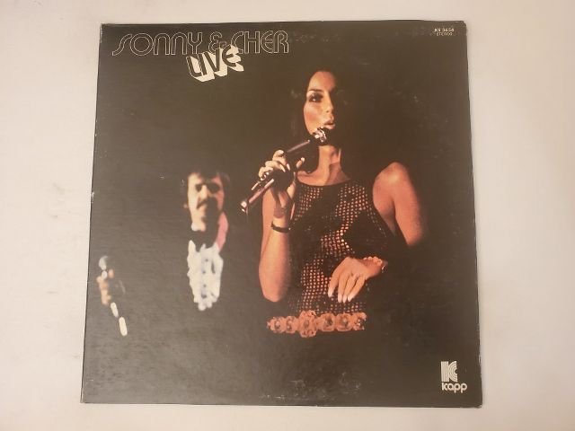 Sonny & Cher Live vinyl record