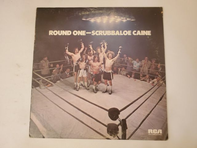 Scrubbaloe Caine Round One vinyl record
