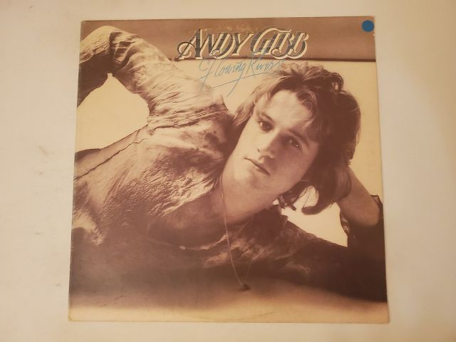 Andy Gibb Flowing Rivers vinyl record