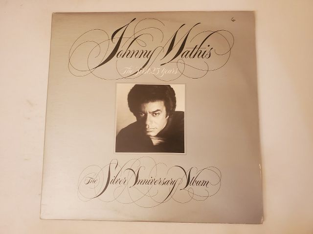 Johnny Mathis The Silver Anniversary Album vinyl record
