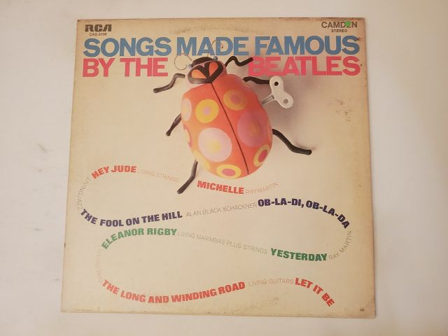 Various Artists Songs Made Famous by The Beatles vinyl record