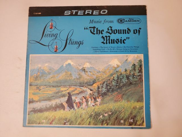 Living Strings Music from 'The Sound of Music' vinyl record