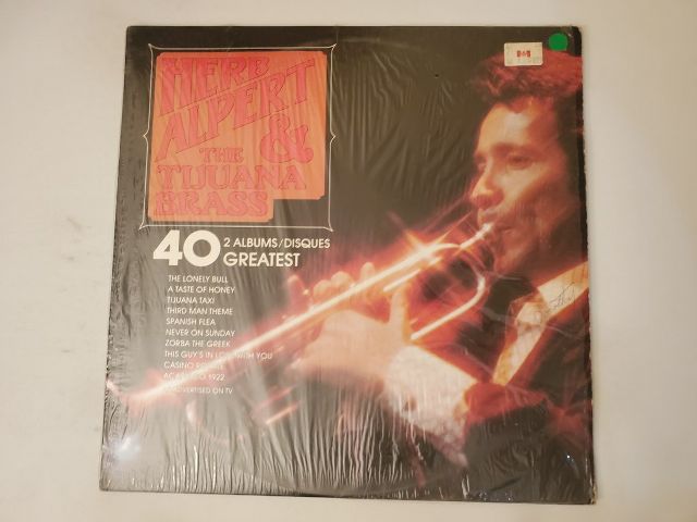 Herb Alpert & the Tijuana Brass Greatest Hits vinyl record