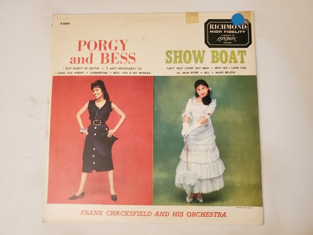 Frank Chacksfield and His Orchestra Porgy and Bess / Show Boat vinyl record