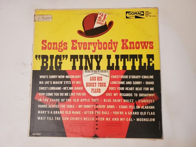 Big Tiny Little Songs Everybody Knows vinyl record