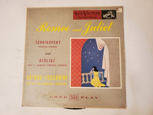 Arturo Toscanini and the NBC Symphony Orchestra Romeo and Juliet vinyl record