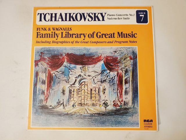 Tchaikovsky Piano Concerto No. 1 / Nutcracker Suite vinyl record