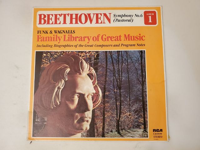 Ludwig van Beethoven Symphony No. 6 (Pastoral) vinyl record