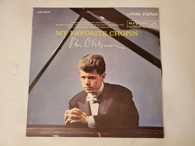Van Cliburn My Favorite Chopin vinyl record