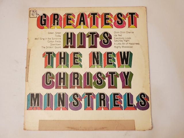 The New Christy Minstrels Greatest Hits vinyl record