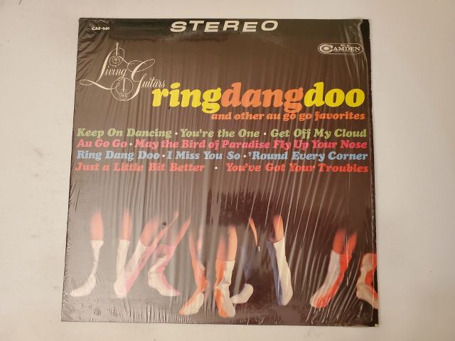Living Guitars Ring Dang Doo and Other Au Go Go Favorites vinyl record