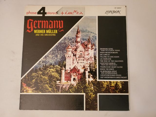 Werner Muller and his Orchestra Germany vinyl record