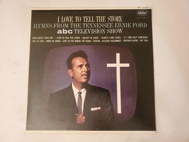 Tennessee Ernie Ford I Love to Tell the Story vinyl record