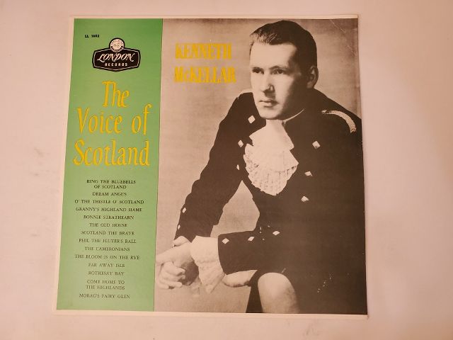 Kenneth McKellar The Voice of Scotland vinyl record