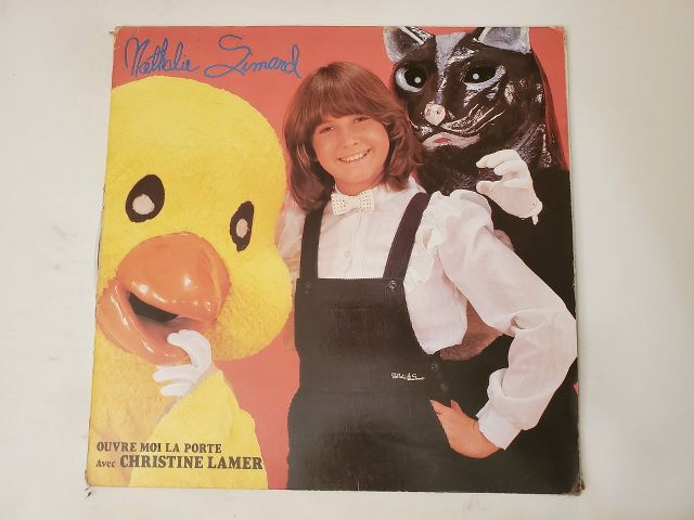 Nathalie Simard Ouvre Moi La Porte vinyl record