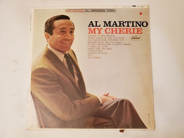 Al Martino My Cherie vinyl record