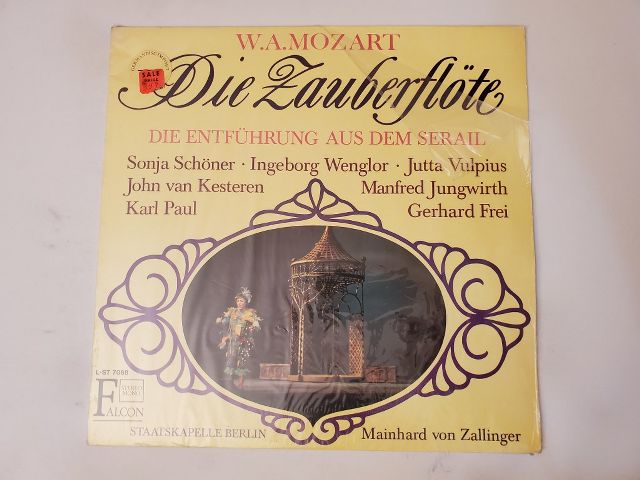 W.A. Mozart Die Zauberfl?te vinyl record