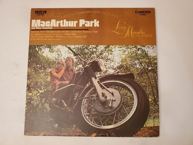 Living Marimbas Plus Strings MacArthur Park and Other Favorites vinyl record