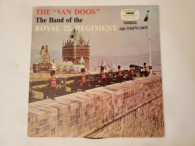 The Band of the Royal 22e R?giment The 'Van Doos' vinyl record