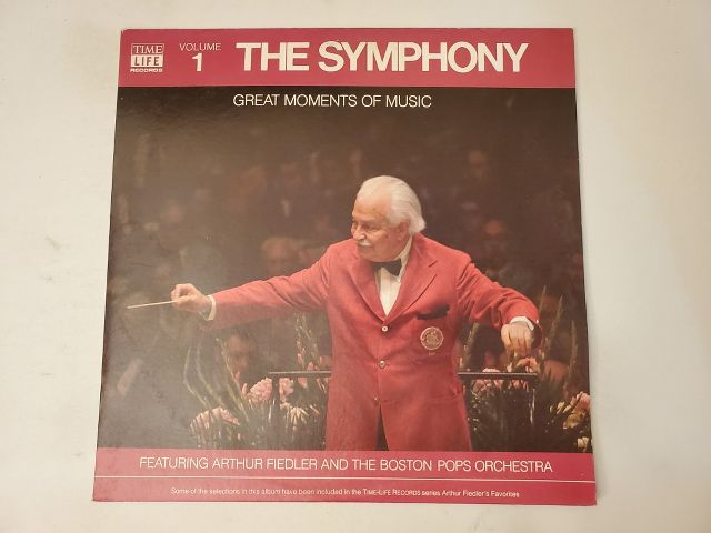 Arthur Fiedler and the Boston Pops Orchestra The Symphony: Great Moments of Music, Volume 1 vinyl record