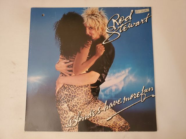 Rod Stewart Blondes Have More Fun vinyl record