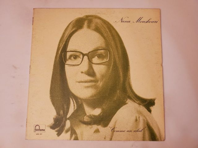 Nana Mouskouri Comme un soleil vinyl record