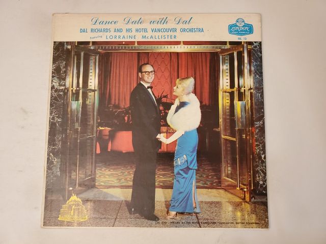Dal Richards and His Hotel Vancouver Orchestra Dance Date with Dal vinyl record