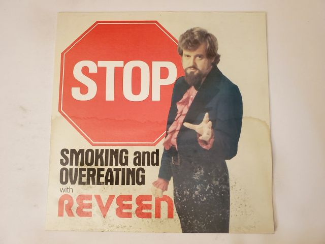 Reveen Stop Smoking and Overeating with Reveen vinyl record