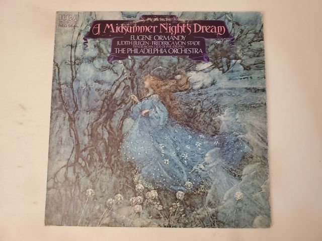 Eugene Ormandy & The Philadelphia Orchestra A Midsummer Night's Dream vinyl record