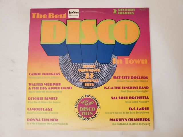 Various Artists The Best Disco in Town vinyl record