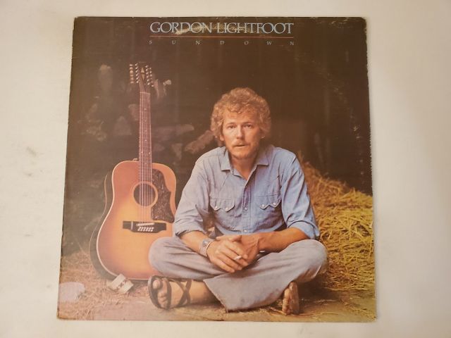 Gordon Lightfoot Sundown vinyl record