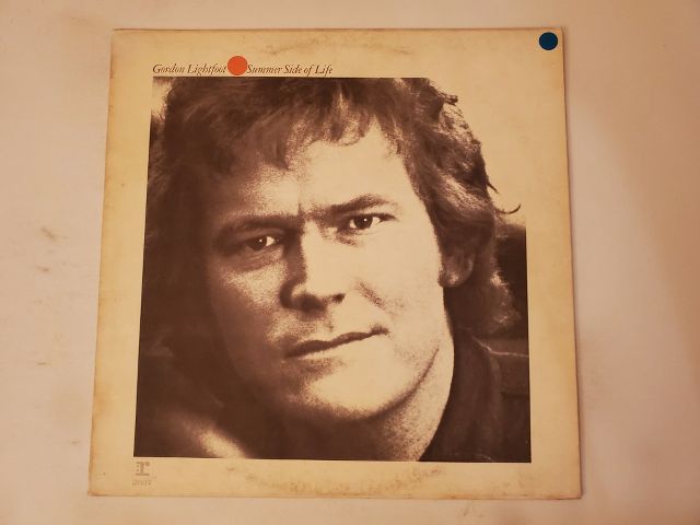 Gordon Lightfoot Summer Side of Life vinyl record