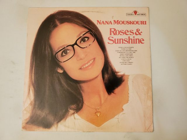 Nana Mouskouri Roses & Sunshine vinyl record