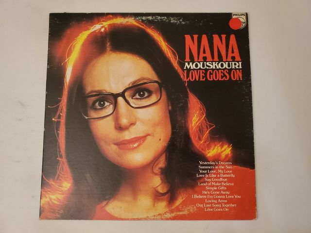 Nana Mouskouri Love Goes On vinyl record